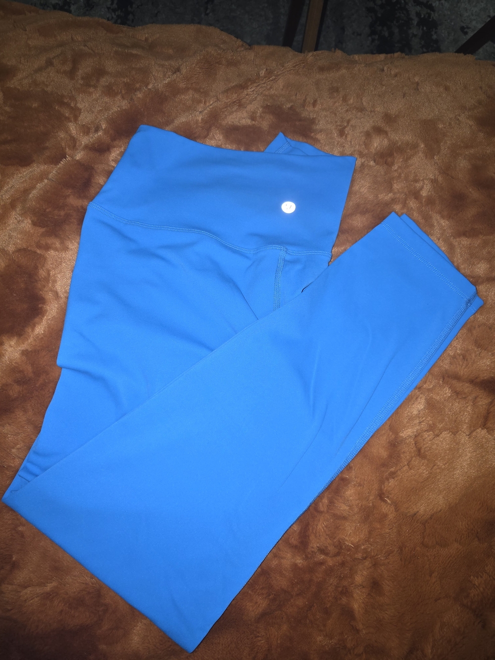 lululemon athletica Bright Blue High-Waist Leggings